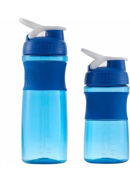Kırmızı 550 ml 550 ML/760 ml Taşınabilir Plastik Su Bardağı Karıştırma Protein Tozu Shaker Şişe Spor Spor Salonu Için Saplı (Yurt Dışından)
