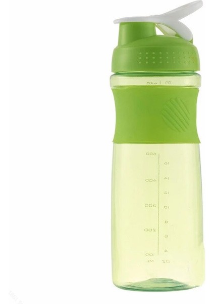 Kırmızı 550 ml 550 ML/760 ml Taşınabilir Plastik Su Bardağı Karıştırma Protein Tozu Shaker Şişe Spor Spor Salonu Için Saplı (Yurt Dışından)