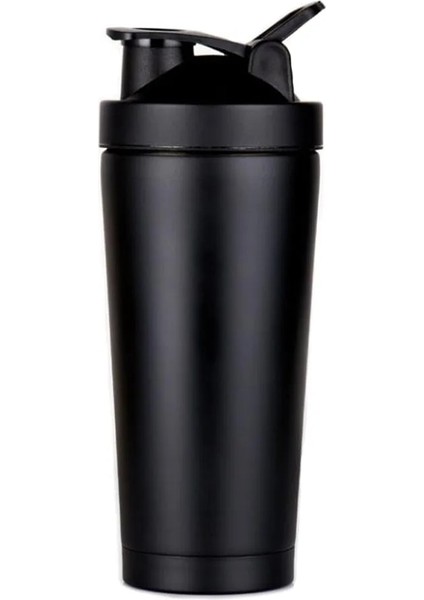 Kırmızı 750 ml Paslanmaz Çelik Shaker Şişe Bpa Ücretsiz Çift Duvar Vakum Yalıtımlı Spor Shaker Şişe Protein Shaker Sızdırmaz Tumbler (Yurt Dışından) fiyatları