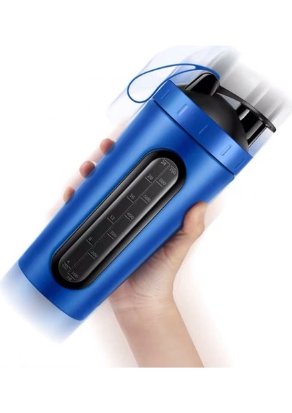 Mavi Logo Özelleştirme 28 Oz Peynir Altı Suyu Protein Tozu Spor Shaker Şişesi Su Şişesi Spor Salonu Beslenme Blender Kupası Paslanmaz Çelik Extreme Spor Uzay Kupası (Yurt Dışından)