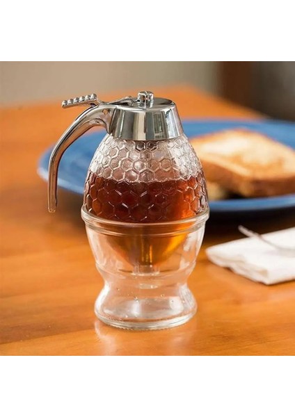 Şeffaf 101-200 ml Sıkılabilir Şişe Bal Kavanozu Konteyner Arı Damla Dağıtıcı Su Isıtıcısı Saklama Kabı Standı Tutucu Suyu Şurup Bardağı Ev Mutfak Aksesuarları (Yurt Dışından) fiyatları