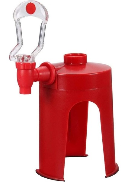 Kırmızı Mutfak Limonata Soda Dispenseri Şişe Kola Ters Gazlı Içecek Baş Aşağı Içme Suyu Dağıtım Makinesi Bar (Yurt Dışından)