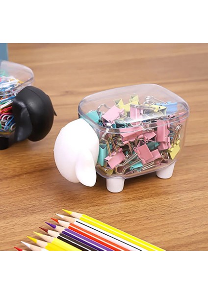 Beyaz Kürdan Tutucu Konteyner Taşınabilir Yaratıcı Toz Geçirmez Pamuklu Çubuk Tomurcuk Tutucu Organizatör Saklama Kutusu Masa Kürdan Dağıtıcı (Yurt Dışından) fırsatları