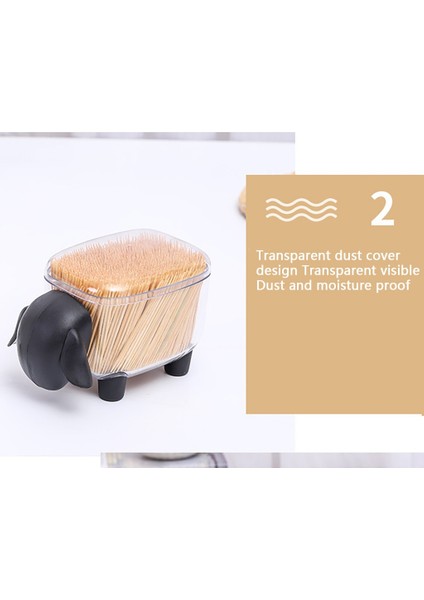 Beyaz Kürdan Tutucu Konteyner Taşınabilir Yaratıcı Toz Geçirmez Pamuklu Çubuk Tomurcuk Tutucu Organizatör Saklama Kutusu Masa Kürdan Dağıtıcı (Yurt Dışından) indirimleri