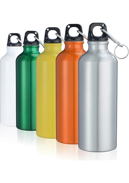 Beyaz 401-500ML Yürüyüş Alaşımlı Su Şişesi 500ML Açık Taşınabilir Sürme Su Şişesi (Yurt Dışından) indirimleri
