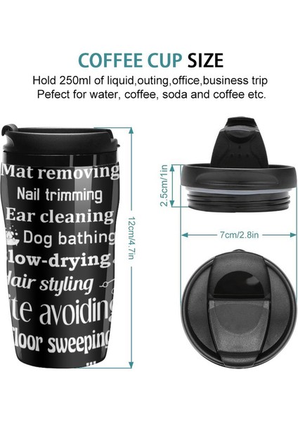 250ML Yeni Bir Saç Fırçalama Tırnak Kırpma Extreme Köpek Damat T-Shirt Seyahat Kahve Kupa Kahve Fincanı Lüks Fincan Lüks Kahve Fincanı Seti (Yurt Dışından) modelleri