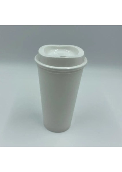 Mor Bpa Ücretsiz Boş Düz Yeniden Kullanılabilir Plastik Kahve Fincanı Seyahat Kahve Kupa Sıcak Bardak Sıcak Içecek Bardağı To Go (Yurt Dışından)
