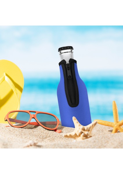 Beyaz 1/2/4/5 Adet Bira Şişe Soğutucular Şişe Izolatör Kol Kapakları Halka Fermuarlı 12 Oz 330 ml Bot Açık Şişe Bira Aksesuarları (Yurt Dışından) modelleri