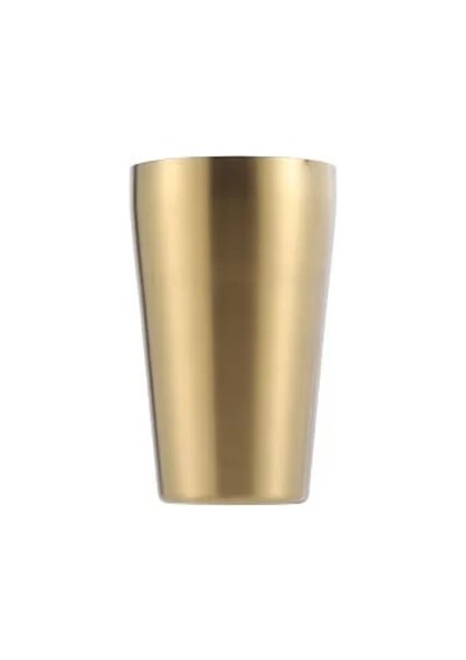 Altın 2 550 ml 304 Paslanmaz Çelik Soğuk Içme Suyu Bardağı 450 ml Büyük Kapasiteli Bira Bardağı Kalınlaşmış Çift Katmanlı Kahve Fincanı Kupa Meyve Suyu Fincanı (Yurt Dışından)