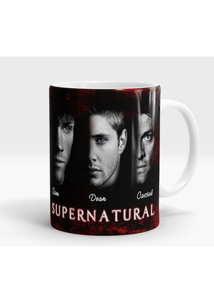 Supernatural C 301-400ML Supernatural Sihirli Kupa Sam, Dean, Castiel Sıcak Isıyla Renk Değiştiren Seramik Çay Bardağı Arkadaşınız Için En Iyi Hediye (Yurt Dışından) fırsatları