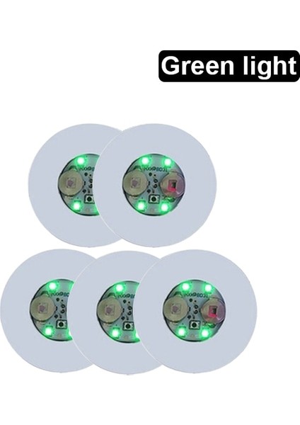 Yeşil Işık 5pcs 5pcs Aydınlık Coaster Çıkartmalar LED Bar Içecekler Bardak Altlığı Şarap Likör Şişeleri Coaster Atmosfer Işığı Bardak Etiket Mutfak Aksesuarı (Yurt Dışından)
