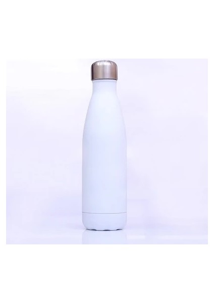 Beyaz 500 ml 1000 ml Çift Duvar 304 Paslanmaz Çelik Termos Moda Vakum Termos Açık Taşınabilir Spor Termal Içecek Su Şişesi (Yurt Dışından)