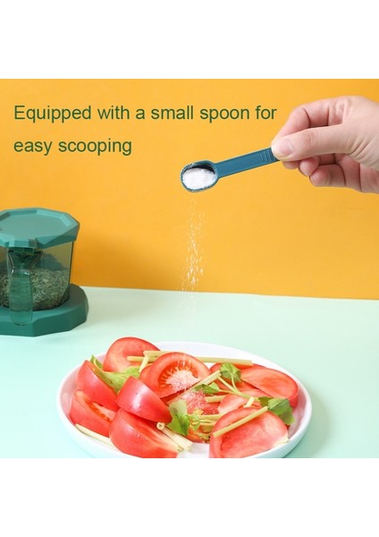 Pink-2pc 2 Adet/3 Adet Baharat Kavanoz Seti Tuz Biber Çalkalayıcı Baharat Kavanoz Tuzluk Kaşık ile Şeffaf Mutfak Konteyner Saklama Kutusu (Yurt Dışından) fırsatları