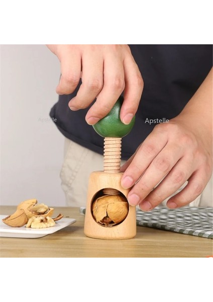 B Gösterildiği Gibi Badem Ceviz Ceviz Fındık Kabuğu Klip Aracı Ahşap Ceviz Klip Mutfak Aletleri Soyma Makinesi Çok Fonksiyonlu Çatlak (Yurt Dışından) fırsatları