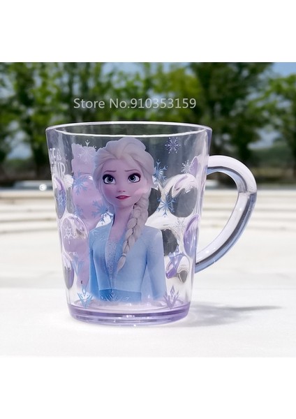 Stil 1 260 ml Disney Su Bardağı Dondurulmuş Mickey Minnie Mouse Erkek Kız Çocuk Fırçalama Fincan Karikatür Yıkama Ağız Kupası Grip ile 260 ml (Yurt Dışından)