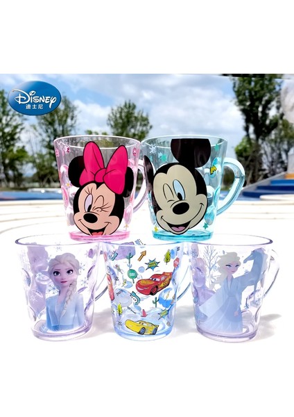 Stil 1 260 ml Disney Su Bardağı Dondurulmuş Mickey Minnie Mouse Erkek Kız Çocuk Fırçalama Fincan Karikatür Yıkama Ağız Kupası Grip ile 260 ml (Yurt Dışından) fiyatları