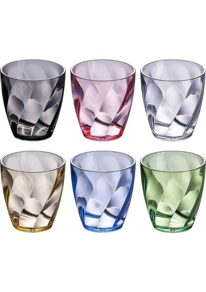 Tavus Kuşu Için Mavi 310ML Kırılmaz Plastik Şarap Bardağı Kırılmaz Su Bardakları Içecek Bardakları (Yurt Dışından)