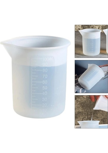 B-250ML 30/100/150/600ML Silikon Ölçüm Kabı El Yapımı Dıy Takı Yapımı Araçları Kristal Epoksi Reçine Karışık Ölçü MY06 21 Dropshipping (Yurt Dışından) modelleri