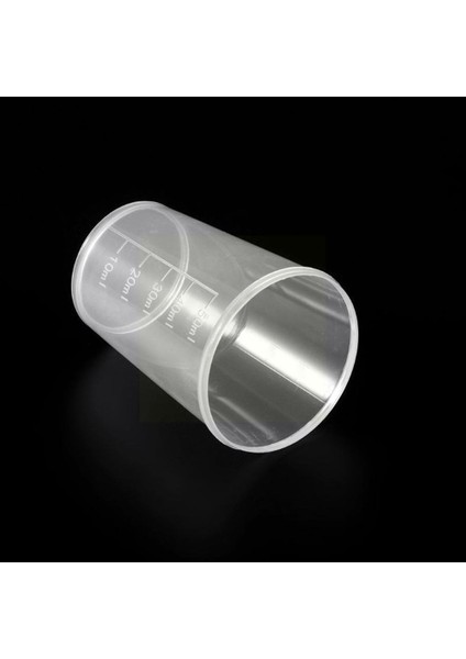 50 ml 30/50 ml Plastik Mezun Ölçüm Kabı Sıvı Konteyner Reçine Aracı Epoksi Şeffaf Ölçekli Pc Karıştırma Kabı 1 Bardak Silikon M V7W8 (Yurt Dışından)