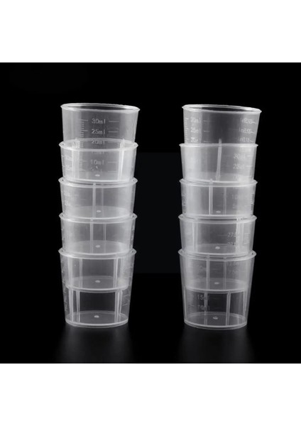 50 ml 30/50 ml Plastik Mezun Ölçüm Kabı Sıvı Konteyner Reçine Aracı Epoksi Şeffaf Ölçekli Pc Karıştırma Kabı 1 Bardak Silikon M V7W8 (Yurt Dışından) indirimleri