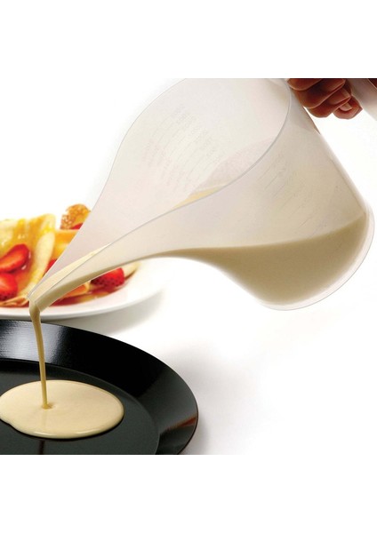 Şeffaf 1000 ml 1000 ml Ucu Ağız Ölçme Bardak Plastik Mezun Huni Sürahi Sürahi Uzun Borulu Sıvı Konteyner Mutfak Ölçme Aracı (Yurt Dışından)