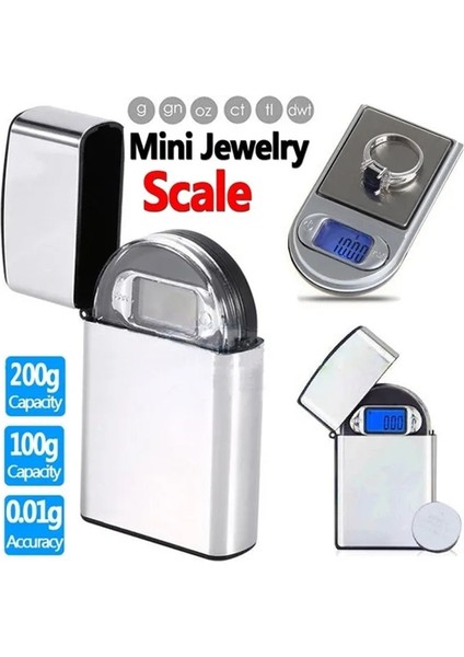 200G 0.01G Mini Çakmak Desen Mini Elektronik Tartı 0.01G Hassas Dijital Terazi Cep Ölçeği Ewelry Elmas Mutfak Için (Yurt Dışından) modelleri