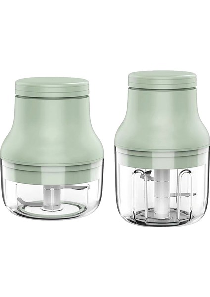 100ML USB Şarjlı Elektrikli Sarımsak Kıyıcı - Taşınabilir Paslanmaz Çelik Bıçaklı Sebze Kırıcı (Yurt Dışından) indirimleri