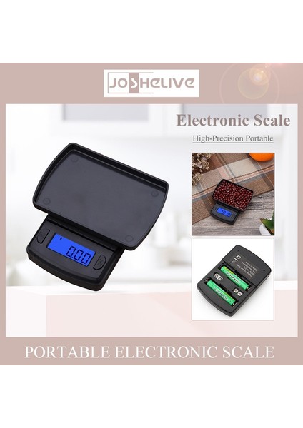 100G 0.01G Mutfak Gereçleri ve Küçük Aletler Gıda Baharat Dijital Ekran Mini Elektronik Tartı Mutfak Aksesuarları Araçları Tartı Plastik (Yurt Dışından) fiyatları