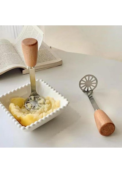 Gümüş Rahat Kavrama Patates Ezici Çok Fonksiyonlu Paslanmaz Çelik Uzun Saplı Patates Ezici Gıda Için Ideal Mutfak Alet (Yurt Dışından) modelleri