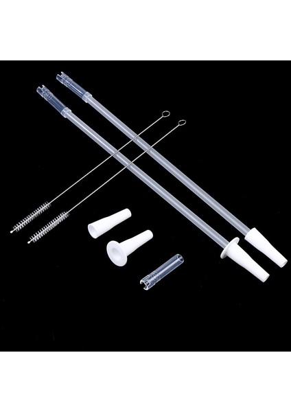 Açık Sarı 5 Adet Plastik Pipet Değiştirme Için 1.5l 1500 ml Büyük Göbek Kupası Uzay Saman Su Şişesi (Yurt Dışından) fırsatları