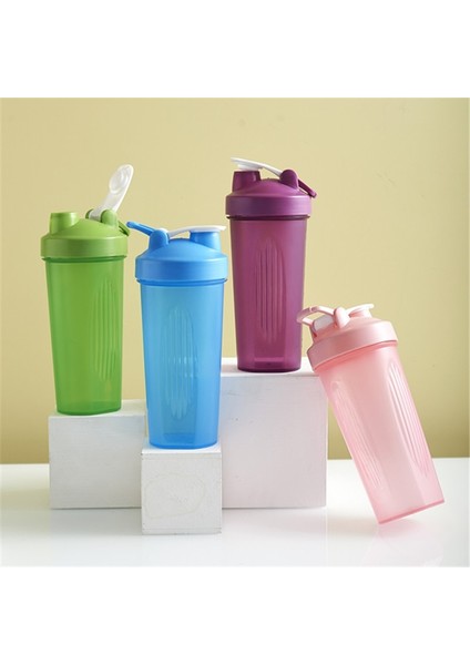 Saman 600 ml Taşınabilir Protein Tozu Çalkalayıcı Şişe Sızdırmaz Su Şişesi Spor Salonu Fitness Eğitimi Için Spor Çalkalayıcı Karıştırma Bardak Ölçeği ile (Yurt Dışından) modelleri