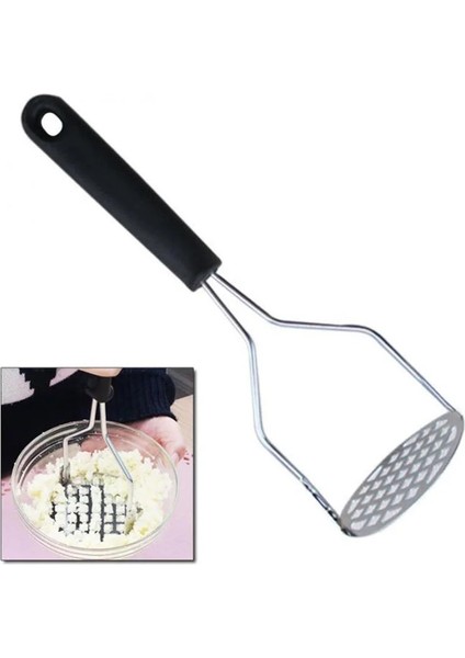 Siyah Paslanmaz Çelik Patates Çamur Basınçlı Çamur Makinesi Patates Ezici Ricer Meyve Sebze Araçları Mutfak Alet Aksesuarları (Yurt Dışından) fırsatları