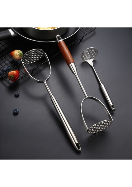 Stil 9 Ev Manuel Paslanmaz Çelik Patates Ezici Preslenmiş Kabak Ricer Pürüzsüz Püresi Kırıcı Meyve Sebze Alet Mutfak Aksesuarı (Yurt Dışından) indirimleri