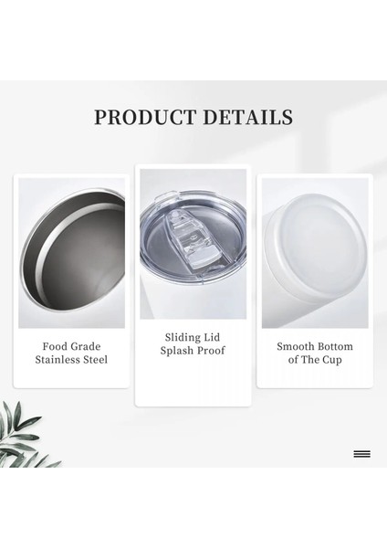 Çoklu 20 Oz Sevimli Santoro Gorjuss 20OZ Bardak Paslanmaz Çelik Çift Duvar Vakum Yalıtımlı Bardak Soğuk ve Sıcak Içecek Için Pipetli Bardak (Yurt Dışından)