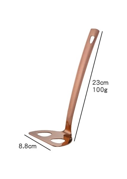 B-Rose Gold L 1/2 Adet Patates Kırıcı Paslanmaz Çelik Pürüzsüz Patates Püresi Meyve Sebze Aracı Pres Kırıcı Mutfak Aracı (Yurt Dışından)