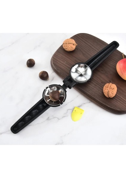 Sarı 2 In 1 Fındık Sheller Kestane Klip Ceviz Pense Ev Metal Kestane Sheller Somun Açacağı Kesici Bombardımanı Araçları Mutfak Aksesuarları (Yurt Dışından) modelleri