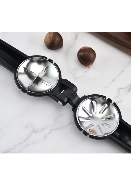 Sarı 2 In 1 Fındık Sheller Kestane Klip Ceviz Pense Ev Metal Kestane Sheller Somun Açacağı Kesici Bombardımanı Araçları Mutfak Aksesuarları (Yurt Dışından) fırsatları