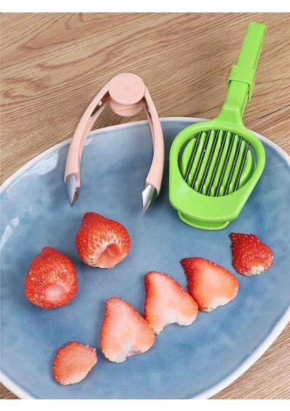 Iskandinav Pembe Ananas Göz Sökücü Çilek Kök Sökücü Dilimleme Ev Ananas Kamışı Ananas Bıçağı Meyve Kesme Aleti Seti (Yurt Dışından) fırsatları