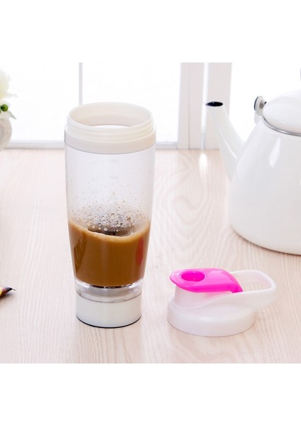 13 - 350ML 600 ml Çalkalayıcı Şişe Protein Tozu Su Şişesi Spor Salonu Eğitimi Elektrikli Otomasyon Yulaf Ezmesi Bardağı Süt Şişesi Taşınabilir Karıştırma Kabı (Yurt Dışından)