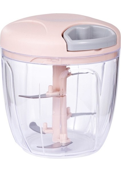 Açık Gri Çok Fonksiyonlu El Sebze Parçalayıcı Dilimleme Kesici Güçlü Manuel Çekme Gıda Parçalayıcı Mutfak Mobilya Aksesuarları (Yurt Dışından)