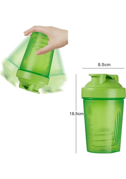 Mavi 400ML Spor Shaker Su Şişesi Peynir Altı Suyu Protein Tozu Karıştırma Şişesi Taşınabilir Spor Salonu Fitness Su Isıtıcısı Açık Kamp Tırmanma Şişesi (Yurt Dışından) modelleri