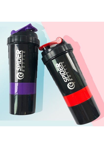 Mavi 1 Adet Spor Salonu Shaker Şişe Protein Tozu Fincan Spor Spor Sağlıklı Su Bardağı Su Şişeleri Shaker Topu Protein Çalkalayıcılar (Yurt Dışından) modelleri