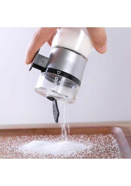 Şeffaf Baharat Çalkalayıcı 5g Itme Tipi Tuzluk Biber Çalkalayıcı Baharat Tuz Şeker Şişesi Kavanoz Itme Tipi Teneke Teneke Baharat Mutfak Tedarik (Yurt Dışından)