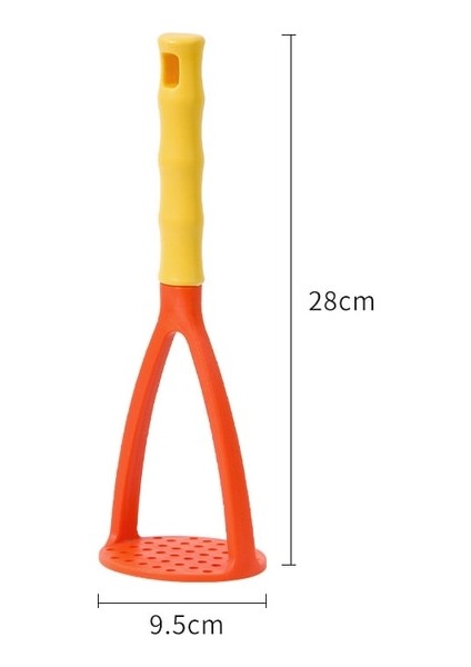 Stil 1 2023 Yeni Manuel Patates Ezici Mutfak Sarımsak Püresi Havuç Püresi Makinesi Patates Basın Itici Bebek Tamamlayıcı Gıda Yapma Aracı (Yurt Dışından)