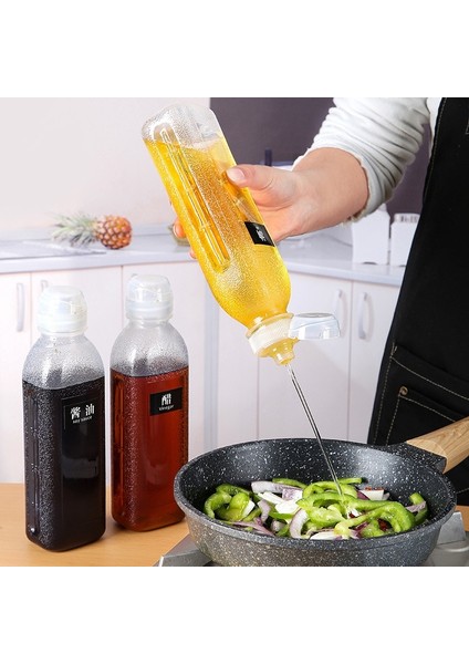 1 Adet 300ML Yağ Şişesi Mutfak Plastik Yağ Sprey Şişesi Çeşni Sızdırmaz Sıkılabilir Şişeler Ketçap Hardal Mayonez Sıcak Soslar Zeytin Dağıtıcı (Yurt Dışından) fırsatları