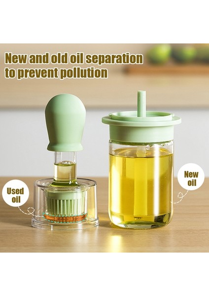 02 Yağ Spreyi Fırçalı Şişe 180 ml Pişirme Barbekü 2 In 1 Damlalık Ölçme Yağı Dağıtıcı Barbekü Izgara Mutfak Aletleri (Yurt Dışından) modelleri