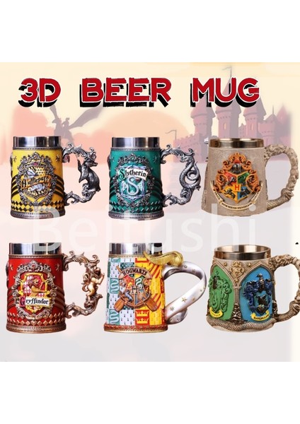 18 200 - 600ML 200/600ML Bira Kupası Kahve Fincanları Paslanmaz Çelik Şarap Bardağı Drinkware Noel Hediyeleri Kola Viski Yaratıcı 3D Kadeh Hayvanlar (Yurt Dışından)