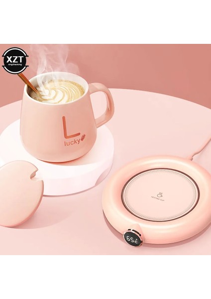 Beyaz M USB Kahve Fincanı Sıcak Isıtma Pedi Dc 5 V Sabit Sıcaklık Coaster 3 Dişli Dijital Ekran Ayarı Zamanlama Isıtıcı Süt Çay Için (Yurt Dışından) fırsatları