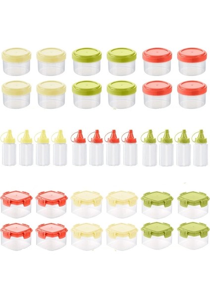 3 Adet Taşınabilir Mini Sos Şişesi Kutusu Sıkılabilir Şişe Salata Sosu Ketçap Sıkılabilir Kavanoz Konteyner Yemek Kabı Aksesuarları (Yurt Dışından) fırsatları