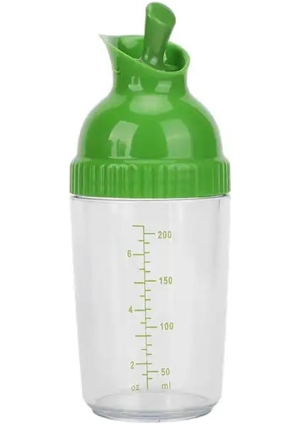 Yeşil Salata Sosu Çalkalayıcı 200ML Mutfak Için Damlaya Dayanıklı Salata Sosu Kabı (Yurt Dışından)